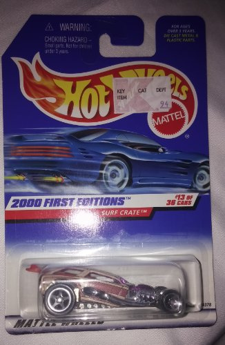 Hot Wheels 2000 First Editions Moc Surf Crate