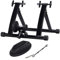 Yaheetech Turbo Trainer Magnetic Bike Trainer Indoor Exercise Bike Trainer Stand Magnetic Resistance Bicycle Training Stand for Mountain & Road Bikes 26'' to 28'' and 700C wheels