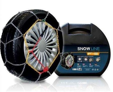 Hangzhou Huafeng Chain Co. Ltd. Rauten-Schneeketten, 9 mm, Gruppe 80, geprft nach O-Norm V5117
