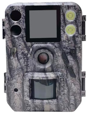 Bolyguard Hunting Camera 37MP HD 4K Infrared Camera with Night Vision Motion Detector Outdoor Hunting Surveillance Camera IP65 Waterproof
