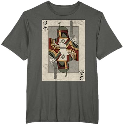 Star Wars Boba Fett Mandalorian Card T-Shirt