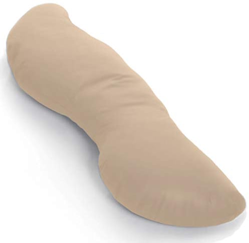 Kissenbezug für Centa Star Hippo Seitenschläferkissen Bezug in der Farbe 26-Sand - aus 96% Baumwolle und 4% Elasthan - Made in Germany