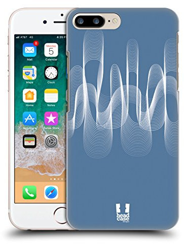 Head Case Designs Waves Free Lining Hard Back Case Compatible With Apple iPhone 7 Plus/iPhone 8 Plus