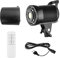 Andoer LM60Bi Studioblitz Studio Flash Strobe Blitz Light 135 W Studio-Videolicht 3000 K-5600 K Dimmbares Dauerlicht mit Bowens-Halterung und Fernbedienung Video Light