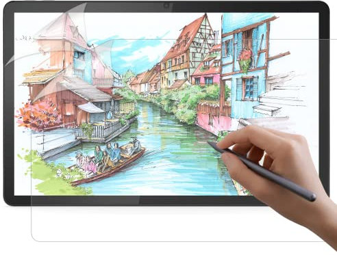 SUEEWE [2 Stück] Like Matte Paper Folie für Lenovo Tab M10 Plus (3rd Gen) 10,6 Zoll 2022 (TB125/TB128), [Blendfreiem] PET Papier Gefühl Displayschutzfolie zum Zeichnen, Schreiben, Skizzieren