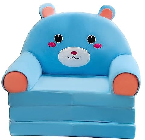 Sofabezug für Kinder – süße Cartoon-Plüschen Sofa bezug Kinder, nur Bezug(H)