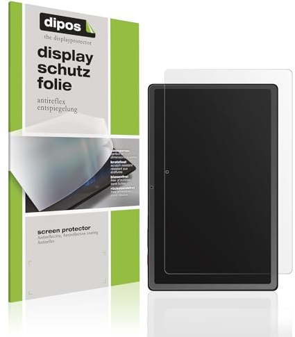 dipos I 2X Schutzfolie matt kompatibel mit Telekom T Tablet Folie Displayschutzfolie