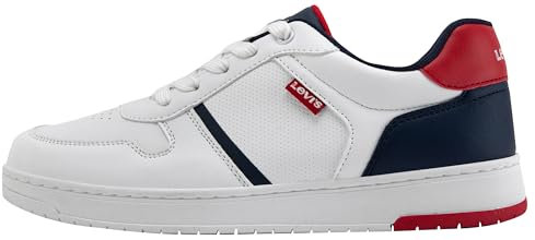 Levi's Kick Normal Lace, Zapatillas Unisex niños, Azul, 38 EU