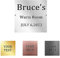 Personalized Name Plaque,Custom Office Engraved Name Plate for Door or Wall Sign,Customized Plate for Memorial, Laser Engraving and Drawing Stainless Steel Plate Frame Name(6, Square)
