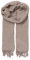 Becksöndergaard Schal Tuch Damen Solid Ilona in Grau (Shadow Gray) - Weicher Damenschal Einfarbig 100x200 cm Baumwolle - 612100-041