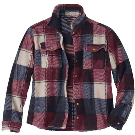 ATLAS FOR MEN - Surchemise Carreaux Sherpa West - 3XL