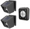 Driveway Alarm- Long Range & 30 Chimes Wireless Solar Motion Sensor Alarm- IP65 Outside Weatherproof Driveway Motion Sensor Detector-Home Security Alert System- Protect Outdoor Indoor Property (2S1R)