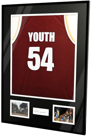 UXENI Objektrahmen Aluminium Bilderrahmen mit Transparentes Acryl,3D Rahmen tief für Objekte,Trikotrahmen zur Aufbewahrung ihres Sport Trikot, Shirt Vitrine als Wanddeko (80 x 60 cm) 01