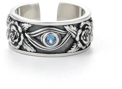 Hmsanase Ring Ringe Damen Bijouterie Herren Halloween Kürbis Parodie Geist Hexe Hut Besen Eröffnungsring Al6043-Silber