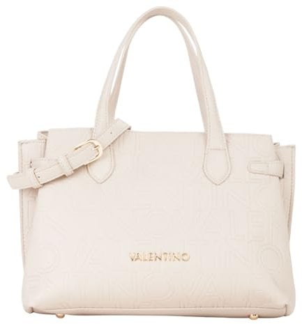 Valentino Pansy Shopping Bag Ecru