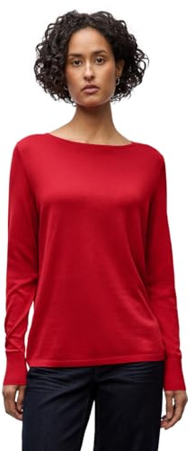Street One Basic Pullover Racing red 40