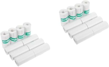 DIYEAH 20 Rollen Selbstklebendes Thermopapier für Mini Taschen-drucker Kompatibel mit Zahlreichen Modellen Glatte Oberfläche für Scharfe Farbige Fotos Texte Etiketten und Notizen