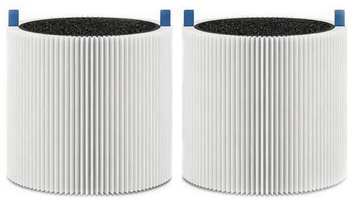 2 Pack 411i Max Filter Replacement for Blueair Blue Max 3250i Air Purifier | Compatible with Blueair Blue Max 3250i / 3250 auto/411i Max / 411a Max Air Purifier, True HEPA H13, Activated Carbon Filter