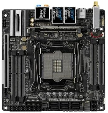 Placa Madre Fit For ASROCK X299E-ITX/ac X299 DDR4 Placa Base LGA LGA 2066
