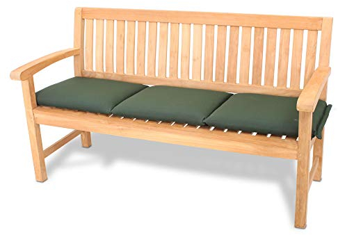 ROG garden-line Auflage FÜR Bank 3-SITZER 150 x 45 cm - GRÜN
