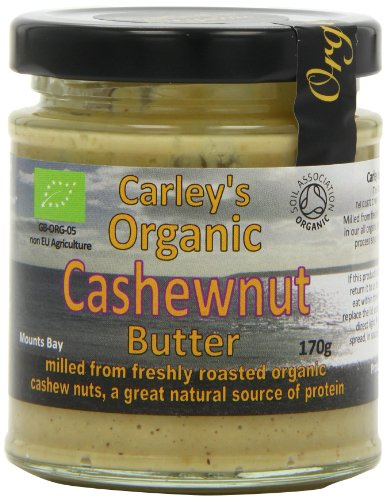 Carleys Organic Cashew Butter 170 g (Pack of 3