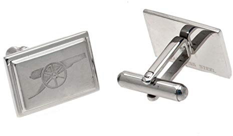 Arsenal F.C. Stainless Steel Cufflinks GN Official Merchandise