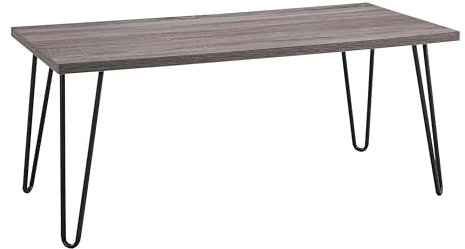 Ameriwood Home Owen Retro - Soporte de TV para televisores, Madera, Distressed Gray Oak, 18 H x 41.97 W x 19.49 D