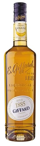 Giffard Crème de Bananes | French Banana Cocktail Liqueur, 50cl, 25% ABV
