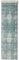 RugVista Jacinda Teppich - Hellblau 80x400 Orientalischer Läufer Teppich