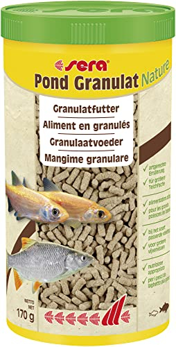 sera Pond Sticks 1 L (170g) | Hauptfutter für Koi & große Goldfische | ohne Farb- & Konservierungsstoffe | leicht verdaulich & stärkt Abwehrkräfte | ganzjährige Fütterung | wasserbelastungsfrei