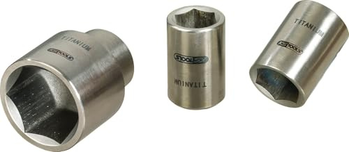 KS Tools 965.3810 3/8 TITANplus Sechskant-Stecknuss, 10mm