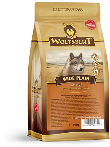 Wolfsblut - Wide Plain Active - 500 g - Pferd - Trockenfutter - Hundefutter - Getreidefrei