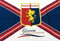 Bandiera Genoa C.F.C. Ufficiale Grande cm.100 x 140 Flag Official GRIFONE