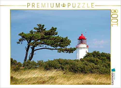 CALVENDO Puzzle Süderleuchtturm-Hiddensee | 1000 Teile Lege-Größe 64 x 48 cm Foto-Puzzle für glückliche Stunden