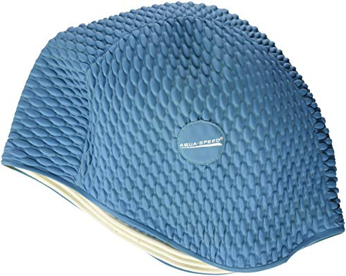 Aqua Speed Bombastische Latex-Badekappe für Herren