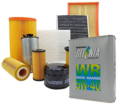 KIT TAGLIANDO CON FILTRI ORIGINALI SPEED BY SMC + 5LT OLIO MOTORE SELENIA WR 5W40 (SR519, SA801, SRN255, SE1426)