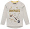 Harry Potter Girls Hogwarts Long Sleeve Top Grey Age 12 to 13 Years