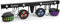 BeamZ Showbar FREE - Partybar Lichtanlage LED Bar DMX Disco Licht Party Lichter Discolicht Partylicht mit 2x PAR-Spots, 2x Derby-Lichteffekten und LED Strobo mit Fernbedienung und Tasche