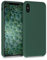 kwmobile Case Compatible with Apple iPhone XS Max Case - TPU Silicone Phone Cover with Soft Finish - Moss Green