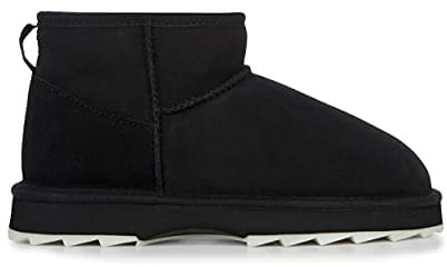 EMU Australia Sharky Micro W12548-BLAK, Women winter boots,boots, Black, 38 EU