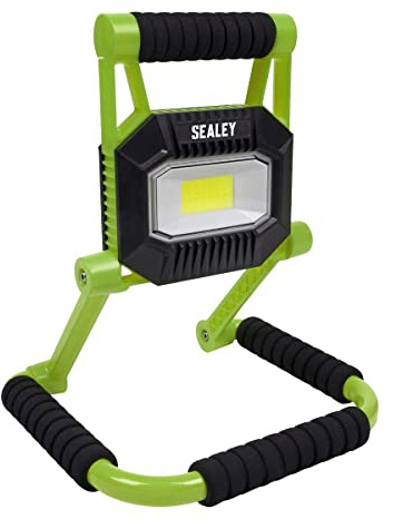 Sealey FL10W 10W COB LED Projecteur Portable Rechargeable Pliable à Plat