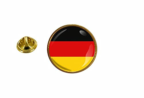 Akachafactory Pin Pin Deutschland Flagge Rund
