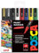 Posca - PC-3M - Paint Marker Art Pens - 0.9-1.3mm - Foundation Set of 8 in Gift Box