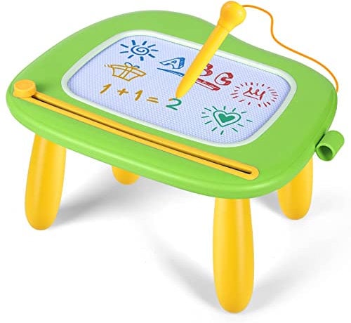Smasiagon Baby Toys for 1 Year Old Boys, Magnetic Drawing Board Doodle Pad for Kids, Educational Learning Toys for 1 2 3 Year Old Toddler Boys Girls Birthday Easter Gifts(Green)