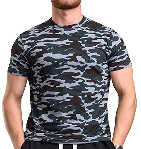 Duke Men's D555 Gaston Storm T-Shirt-Green-8XL Blue