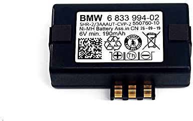 New 6833994-02 for BMW Car ATM2 Remote Control System SOS Ni-MH Battery 5HR-2/3AAAUT-CVP 550760-10