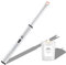 Navpeak Candle Lighter Long Neck Windproof Electric Arc Lighter for Gas Stove Fireplace BBQ Kitchen Grills (White)
