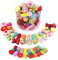 Shining Diva Fashion Bunte Haarspangen für Mädchen, Kinder, Babys, Mädchen, Kleinkinder, Frauen (14711hb), Einheitsgröße, Harz, ohne Edelstein, 26 Stück