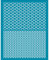 OLYCRAFT 10x12.7 cm Fischschuppen Tonschablonen Meerjungfrauenschuppen Siebdruck Für Polymer Ton Fischschuppen Siebdruckschablonen Mesh Transfer Schablonen Für Polymer Ton Schmuckherstellung