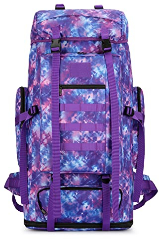 Wanderrucksack für Herren, 70 l/100 l, Camping-Rucksack, Militärrucksack, Molle-Rucksack, 3 Tage Assault Pack zum Klettern
